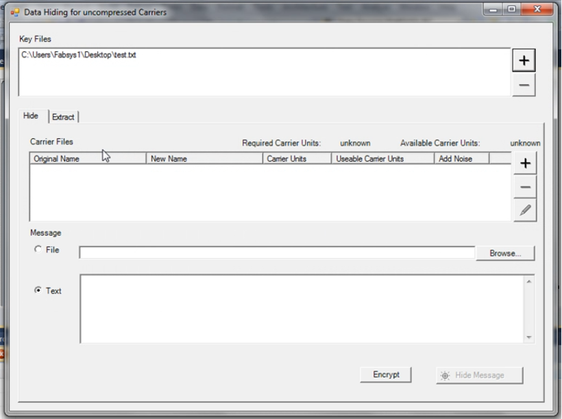 TEXT FILE HIDING USING STEGANOGRAPHY- Text File Hiding In Audio Files Using Low Bit Encoding Steganography